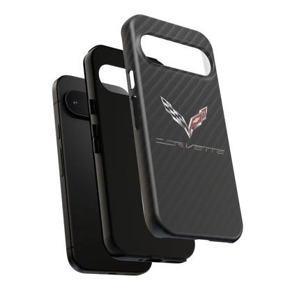 Corvette - Carbon Fiber Impact Resistant Phone Case