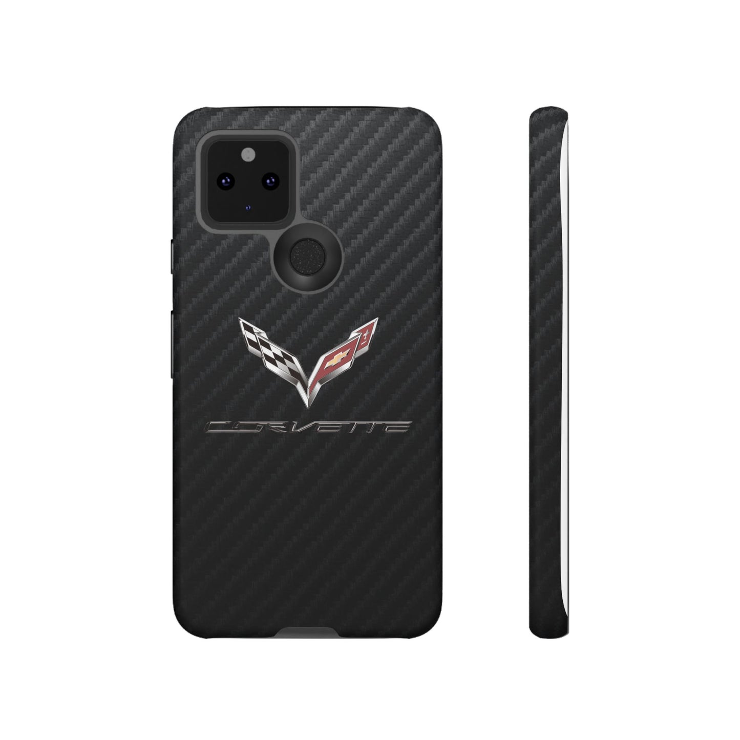 Corvette - Carbon Fiber Impact Resistant Phone Case