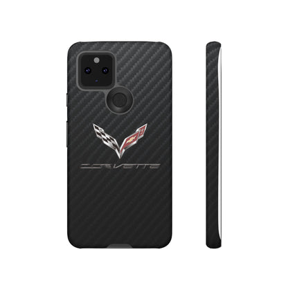 Corvette - Carbon Fiber Impact Resistant Phone Case