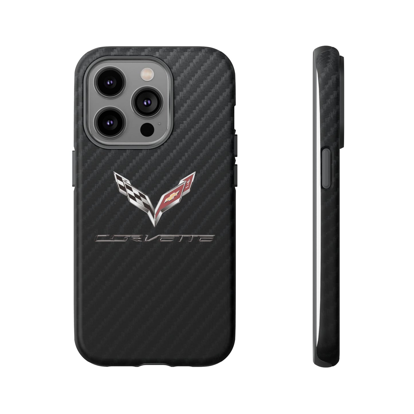 Corvette - Carbon Fiber Impact Resistant Phone Case