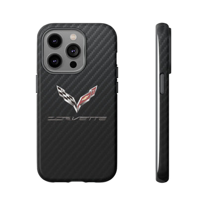 Corvette - Carbon Fiber Impact Resistant Phone Case