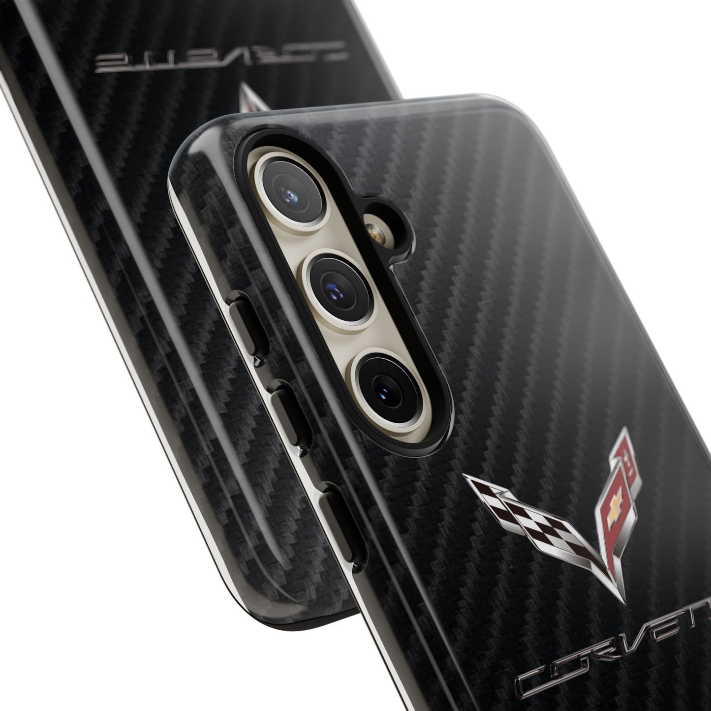 Corvette - Carbon Fiber Impact Resistant Phone Case