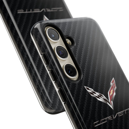 Corvette - Carbon Fiber Impact Resistant Phone Case