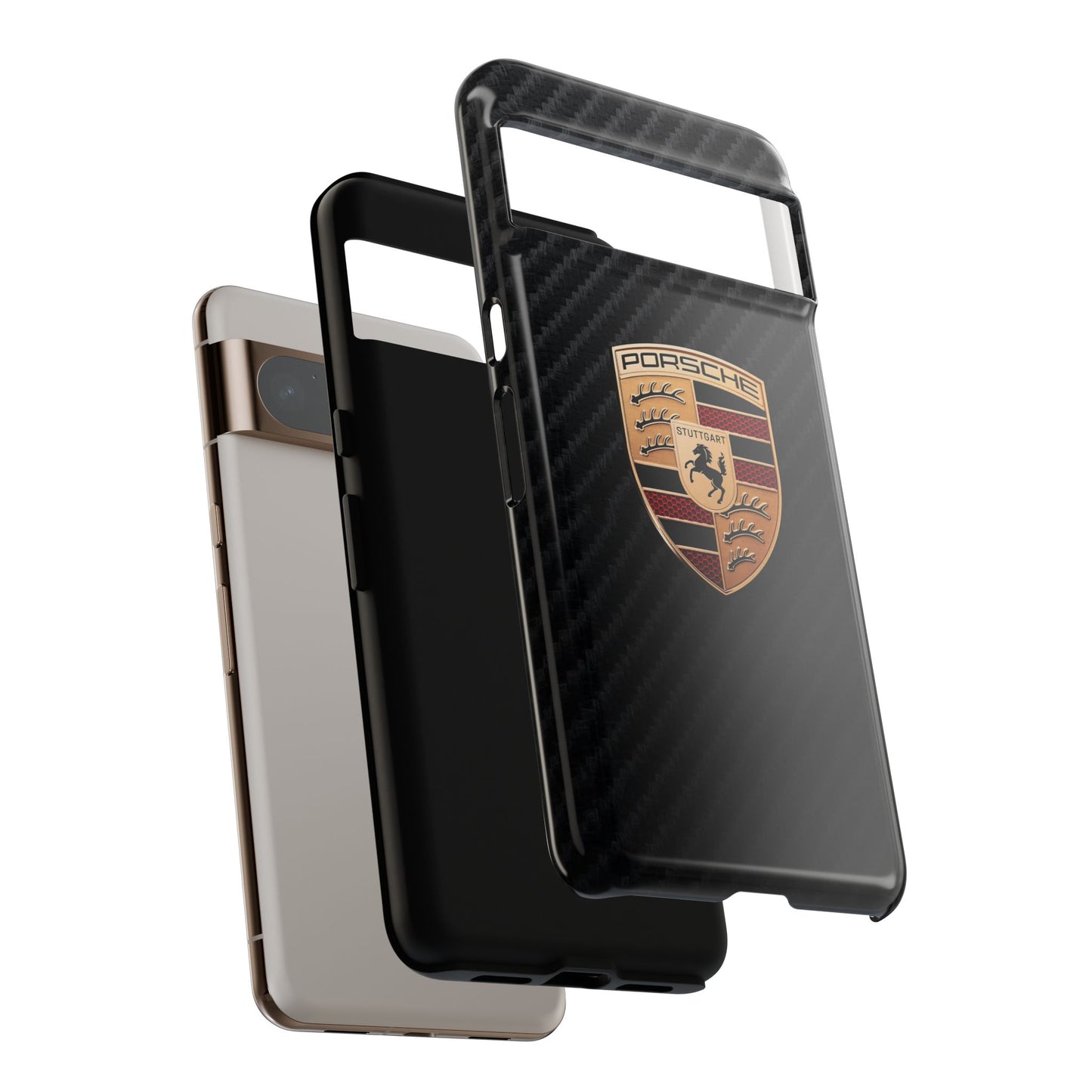 Porsche - Carbon Fiber Impact Resistant Phone Case