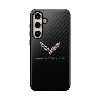 Corvette - Carbon Fiber Impact Resistant Phone Case