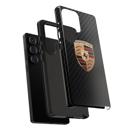 Porsche - Carbon Fiber Impact Resistant Phone Case