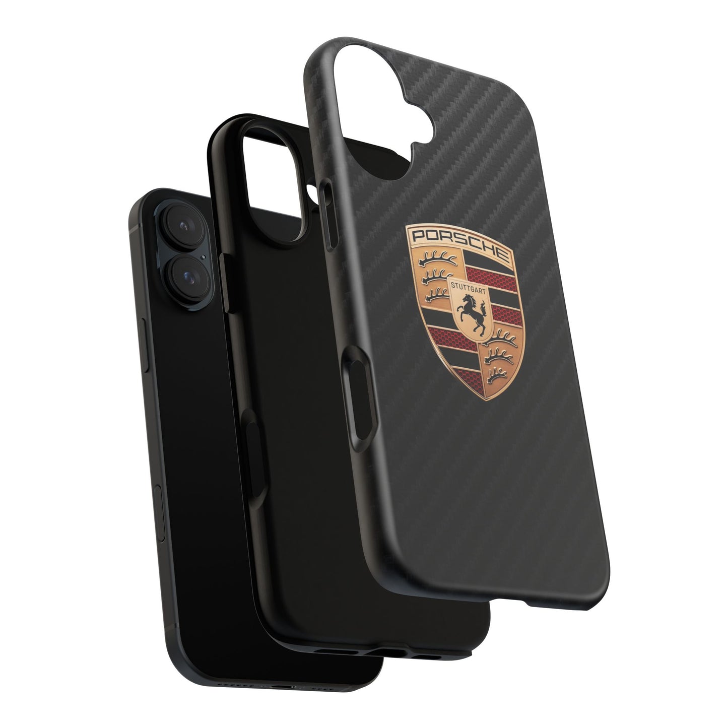 Porsche - Carbon Fiber Impact Resistant Phone Case