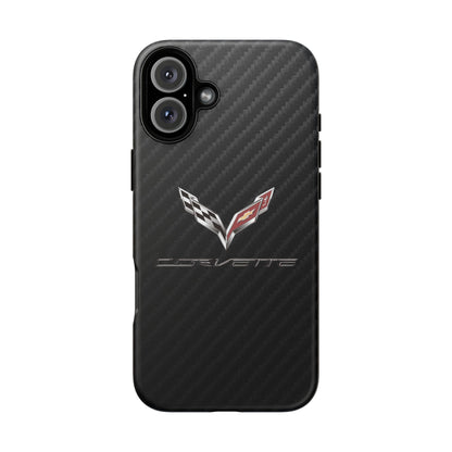 Corvette - Carbon Fiber Impact Resistant Phone Case