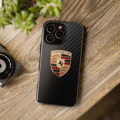 Porsche - Carbon Fiber Impact Resistant Phone Case