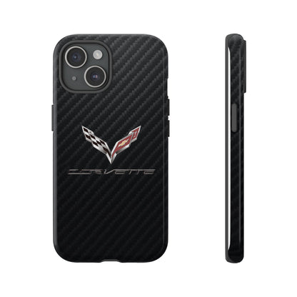 Corvette - Carbon Fiber Impact Resistant Phone Case