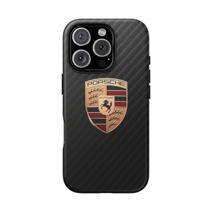 Porsche - Carbon Fiber Impact Resistant Phone Case