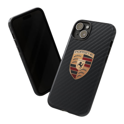 Porsche - Carbon Fiber Impact Resistant Phone Case