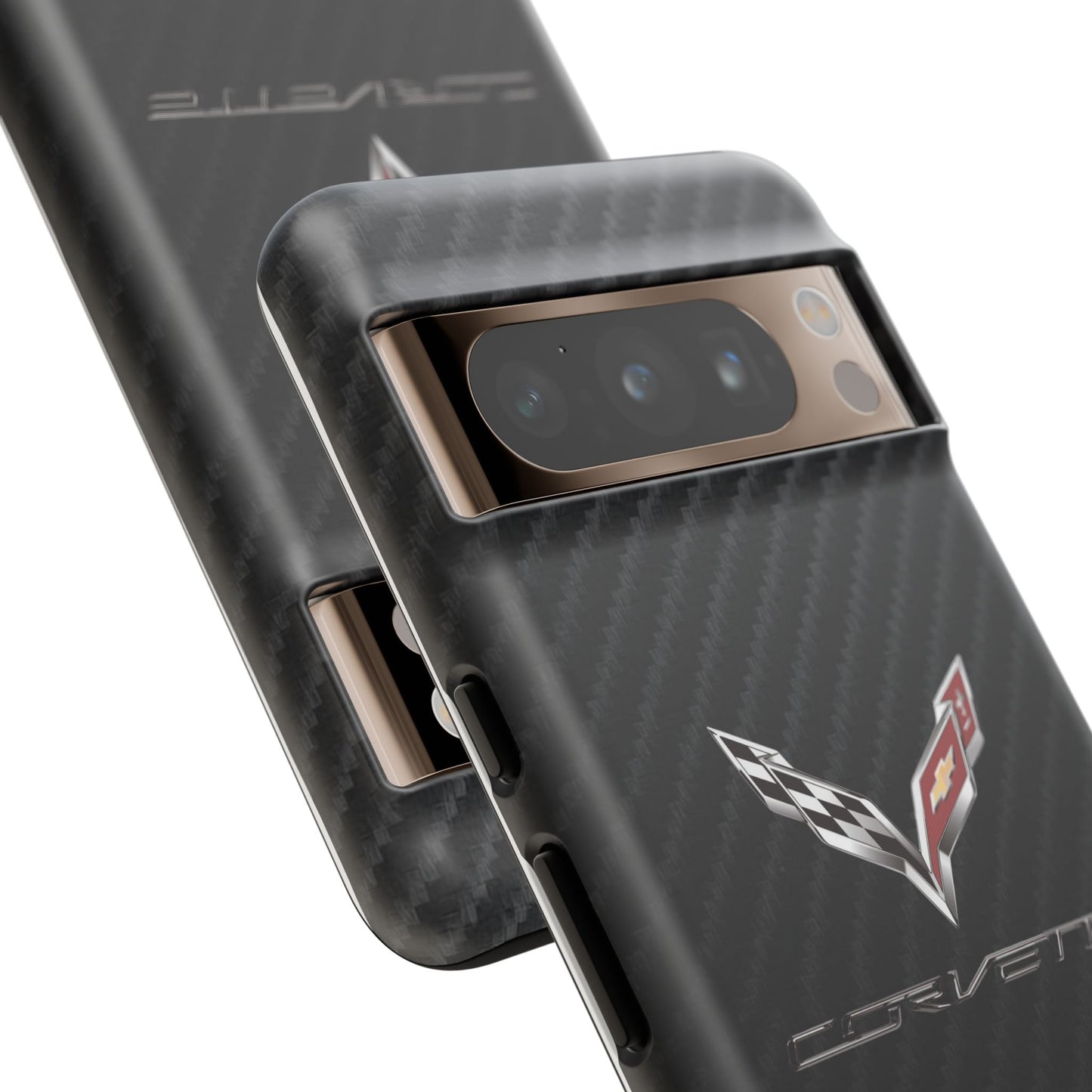 Corvette - Carbon Fiber Impact Resistant Phone Case