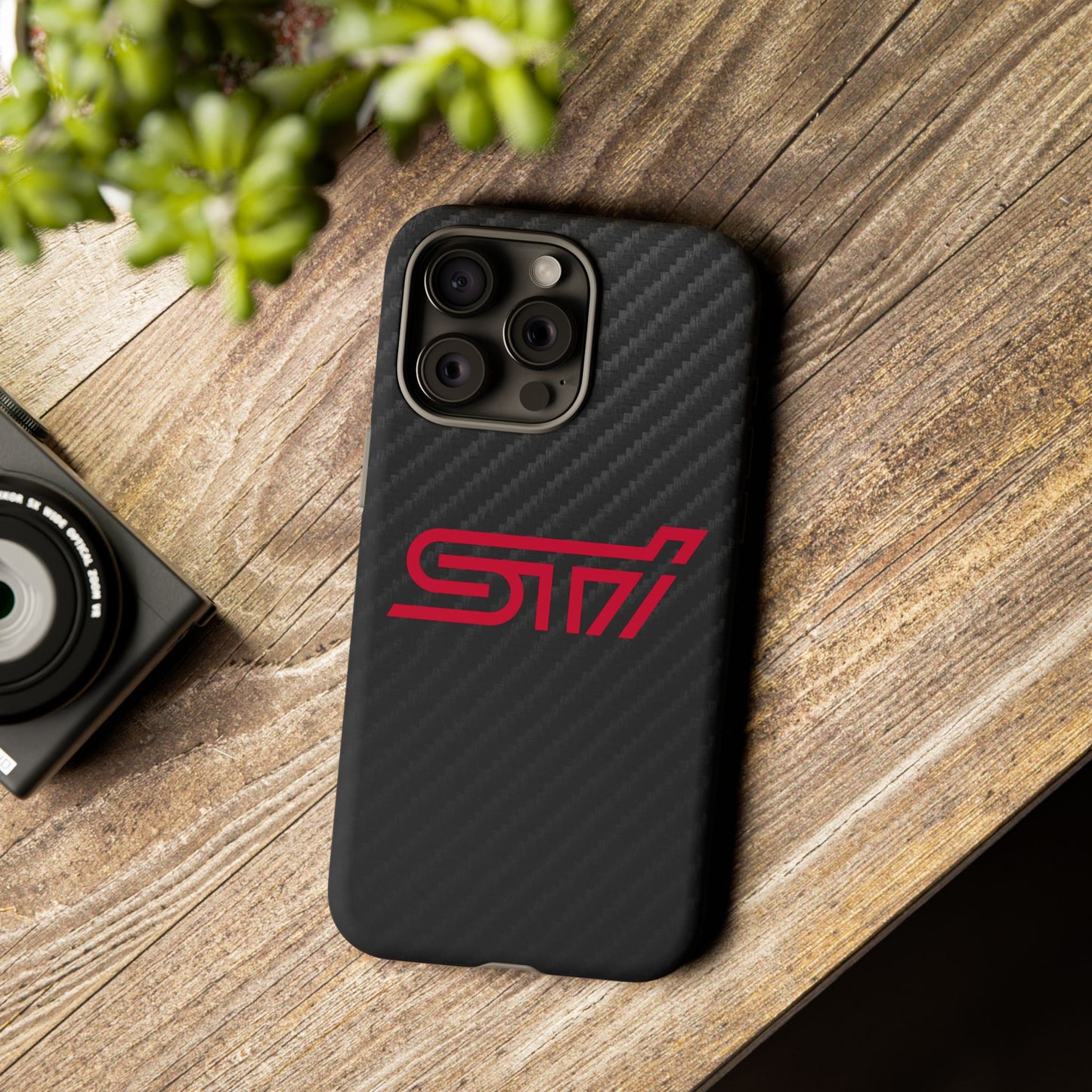 STI  - Carbon Fiber Impact Resistant Phone Case
