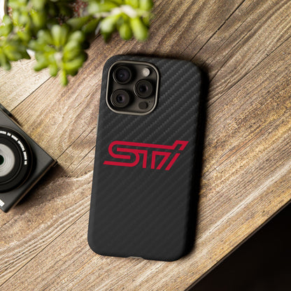 STI  - Carbon Fiber Impact Resistant Phone Case