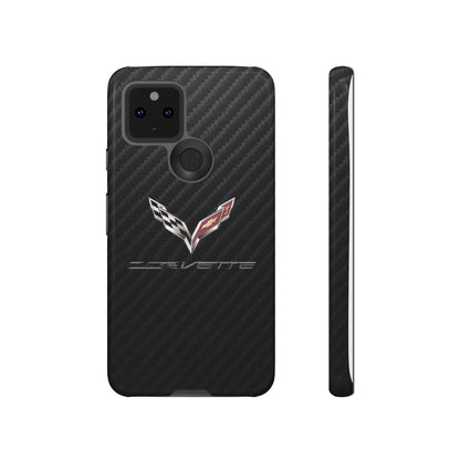 Corvette - Carbon Fiber Impact Resistant Phone Case