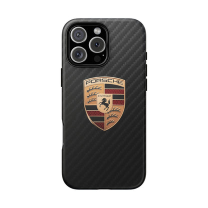 Porsche - Carbon Fiber Impact Resistant Phone Case