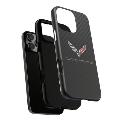Corvette - Carbon Fiber Impact Resistant Phone Case