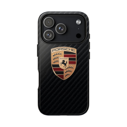 Porsche - Carbon Fiber Impact Resistant Phone Case