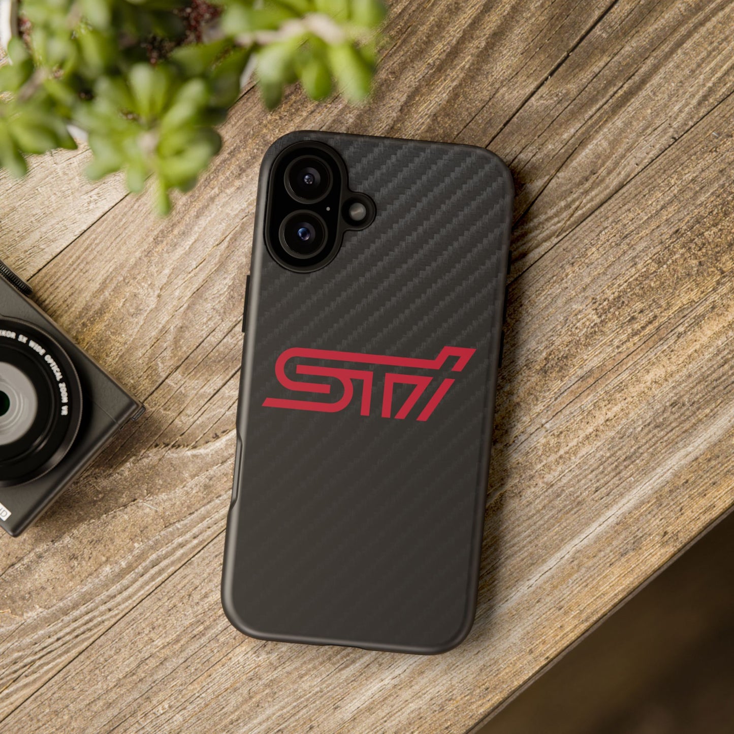 STI  - Carbon Fiber Impact Resistant Phone Case