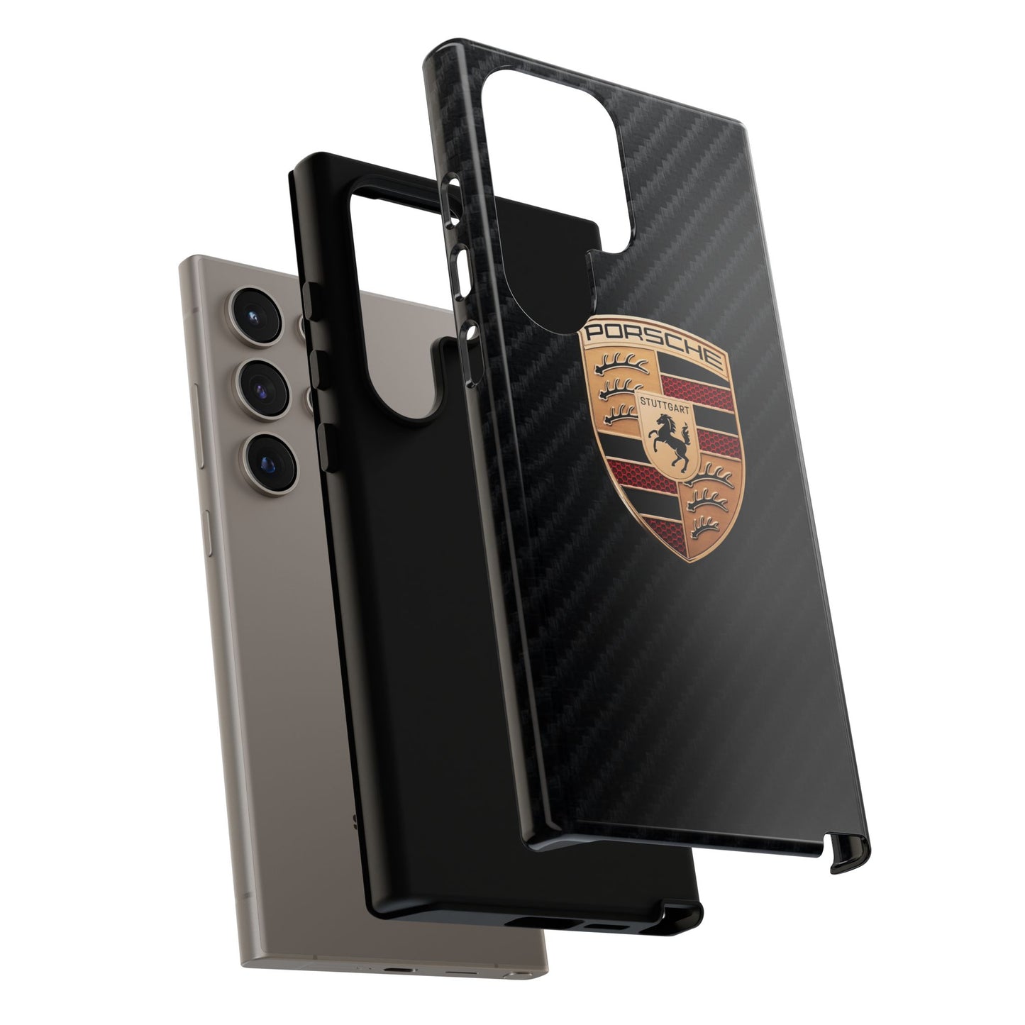 Porsche - Carbon Fiber Impact Resistant Phone Case
