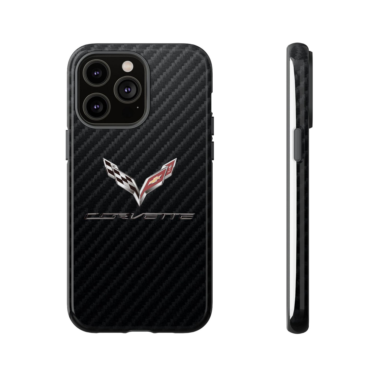 Corvette - Carbon Fiber Impact Resistant Phone Case