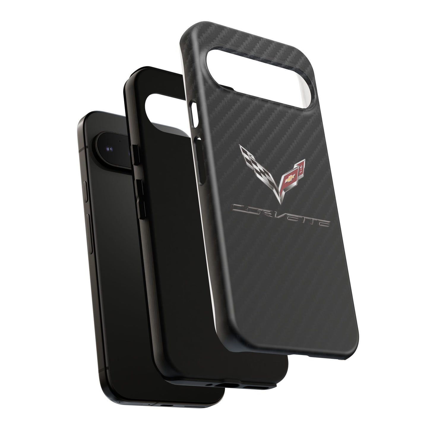 Corvette - Carbon Fiber Impact Resistant Phone Case