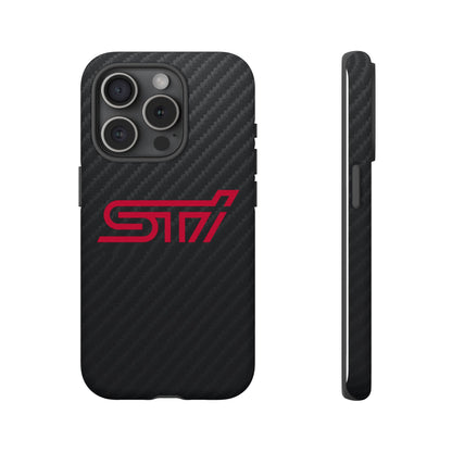 STI  - Carbon Fiber Impact Resistant Phone Case