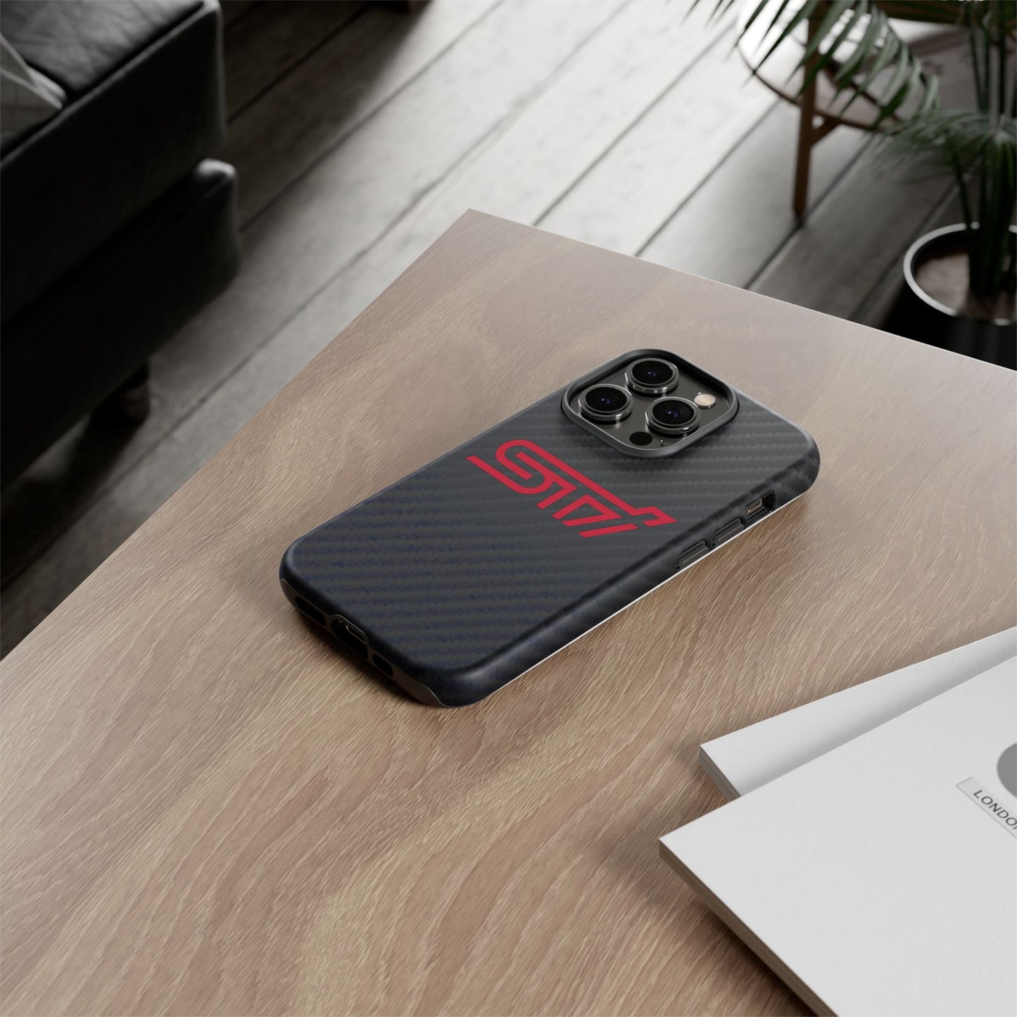 STI  - Carbon Fiber Impact Resistant Phone Case