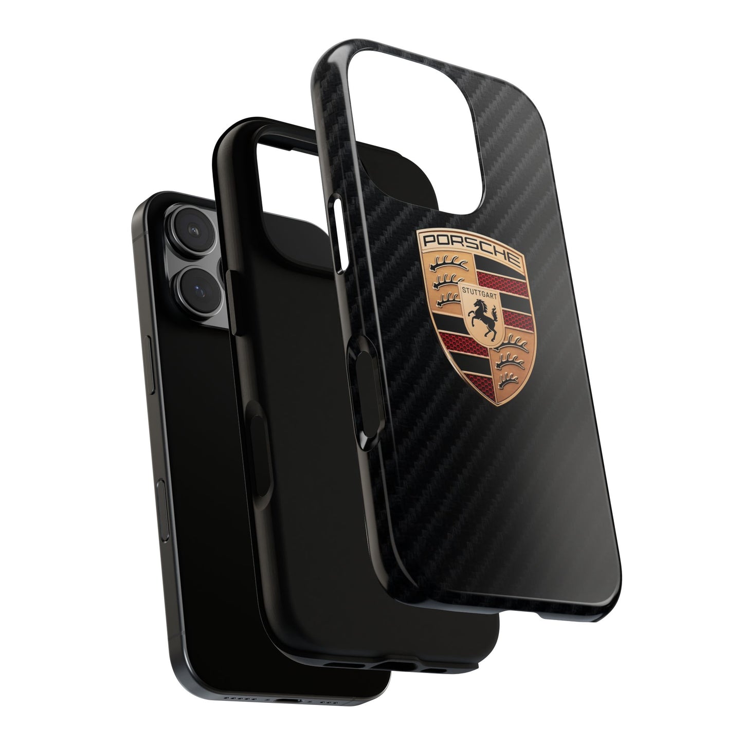 Porsche - Carbon Fiber Impact Resistant Phone Case