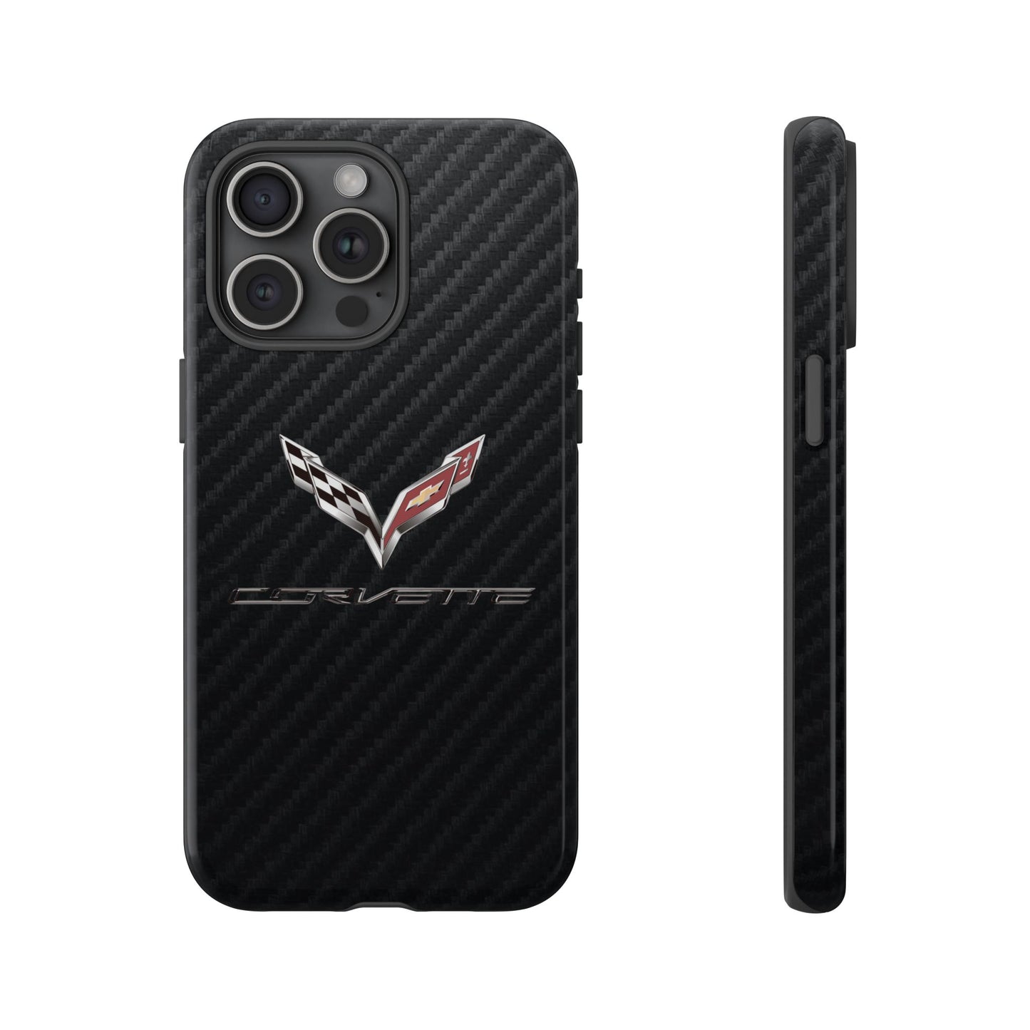 Corvette - Carbon Fiber Impact Resistant Phone Case