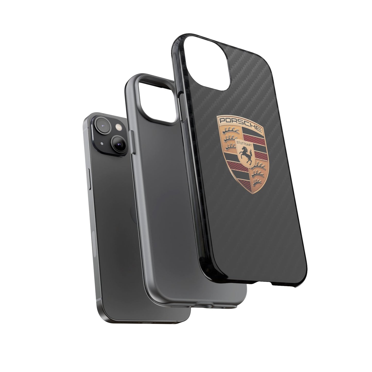 Porsche - Carbon Fiber Impact Resistant Phone Case
