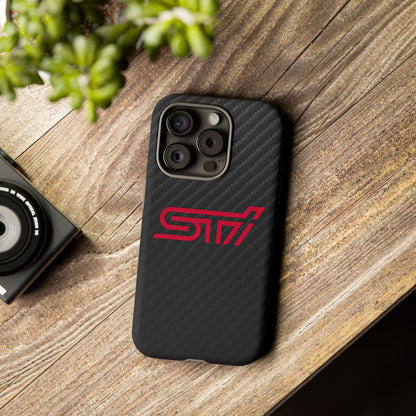 STI  - Carbon Fiber Impact Resistant Phone Case