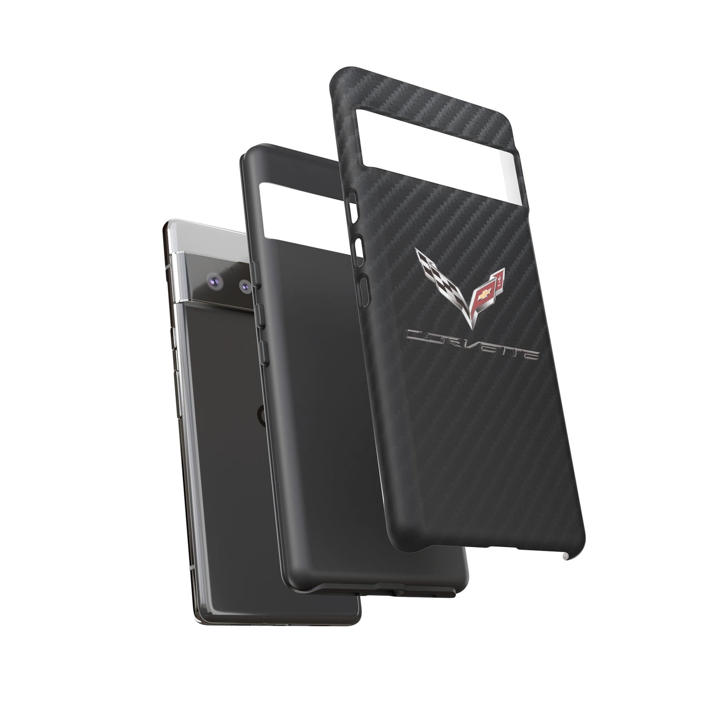 Corvette - Carbon Fiber Impact Resistant Phone Case
