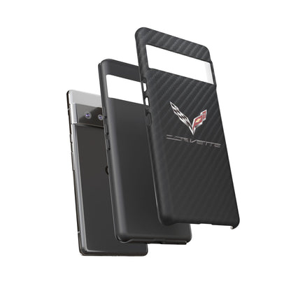 Corvette - Carbon Fiber Impact Resistant Phone Case
