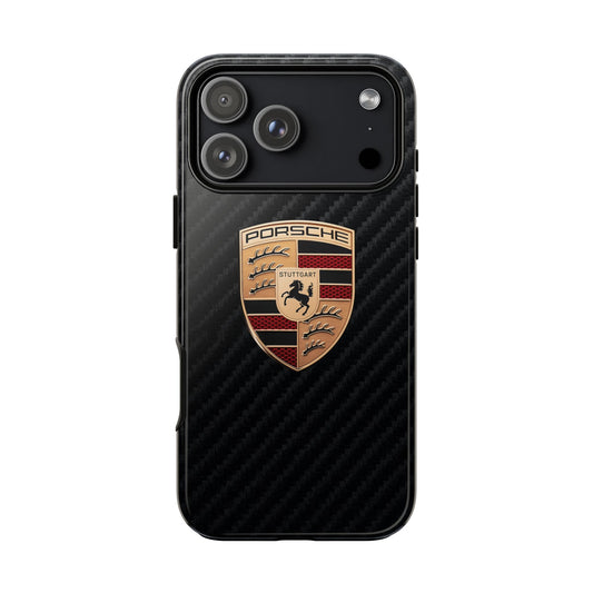 Porsche - Carbon Fiber Impact Resistant Phone Case