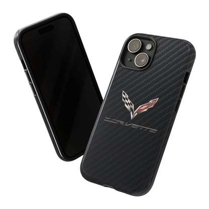 Corvette - Carbon Fiber Impact Resistant Phone Case