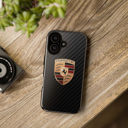 Porsche - Carbon Fiber Impact Resistant Phone Case
