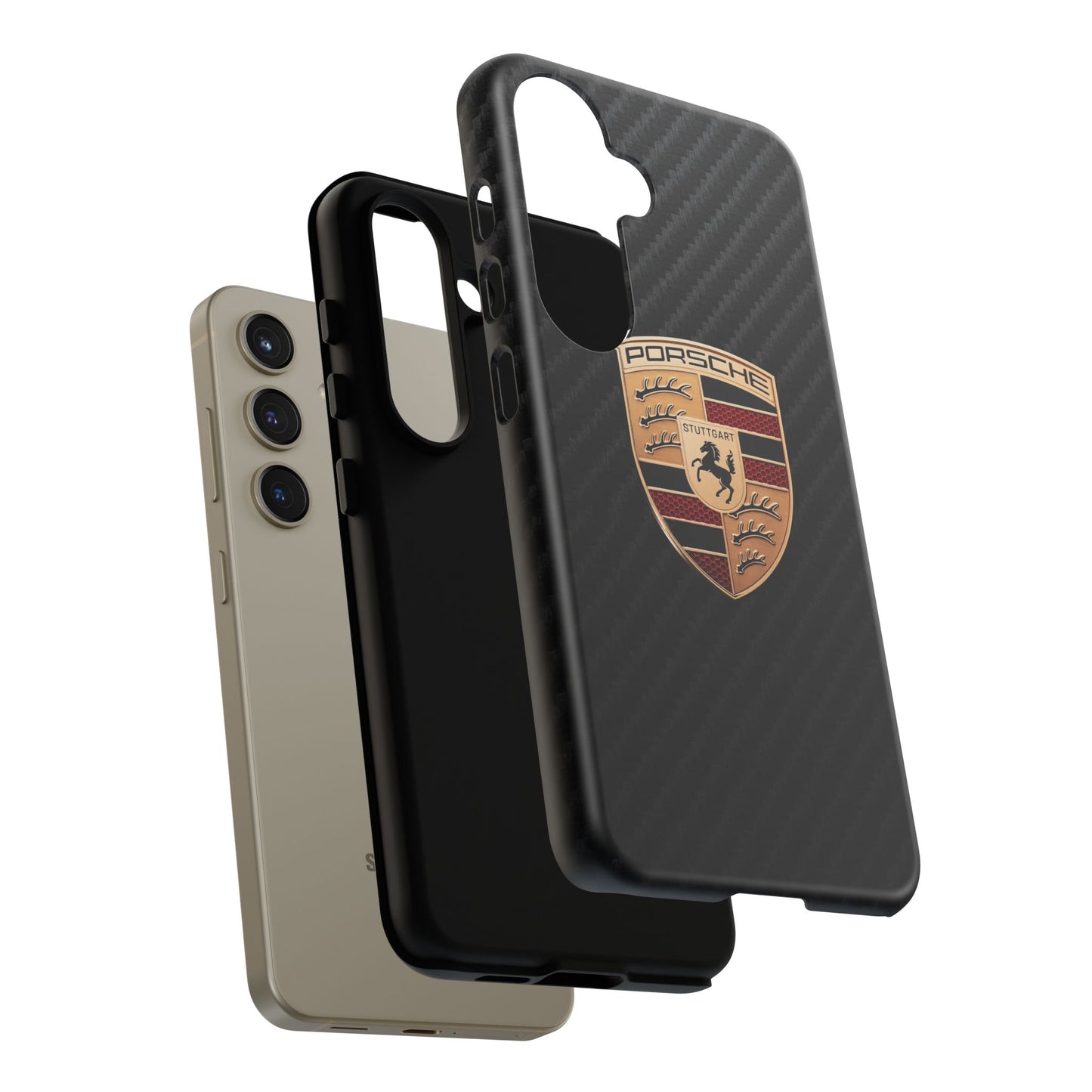 Porsche - Carbon Fiber Impact Resistant Phone Case