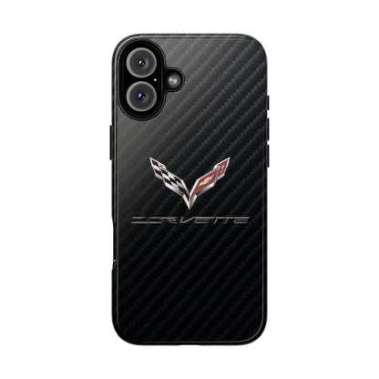 Corvette - Carbon Fiber Impact Resistant Phone Case