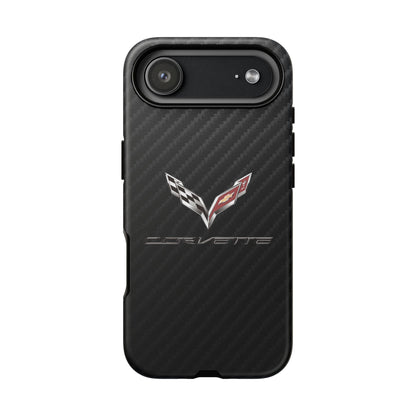 Corvette - Carbon Fiber Impact Resistant Phone Case