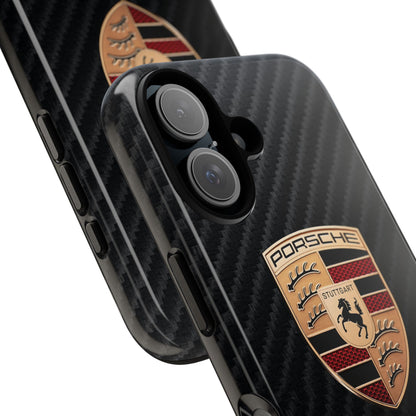 Porsche - Carbon Fiber Impact Resistant Phone Case