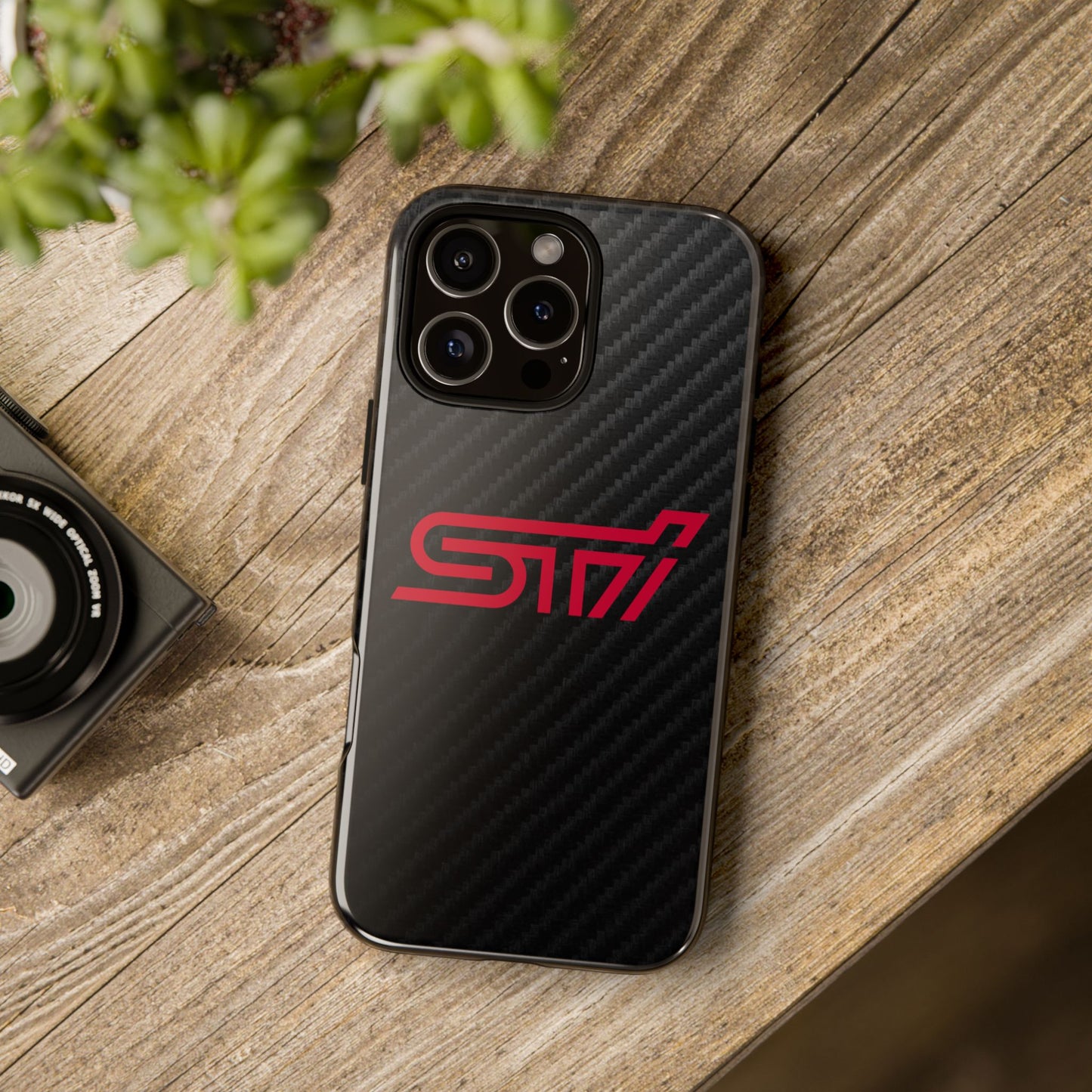 STI  - Carbon Fiber Impact Resistant Phone Case