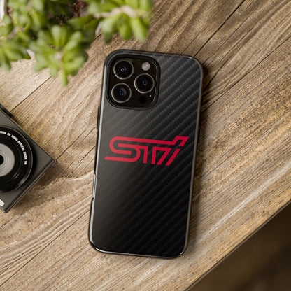 STI  - Carbon Fiber Impact Resistant Phone Case