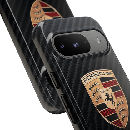 Porsche - Carbon Fiber Impact Resistant Phone Case