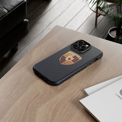 Porsche - Carbon Fiber Impact Resistant Phone Case