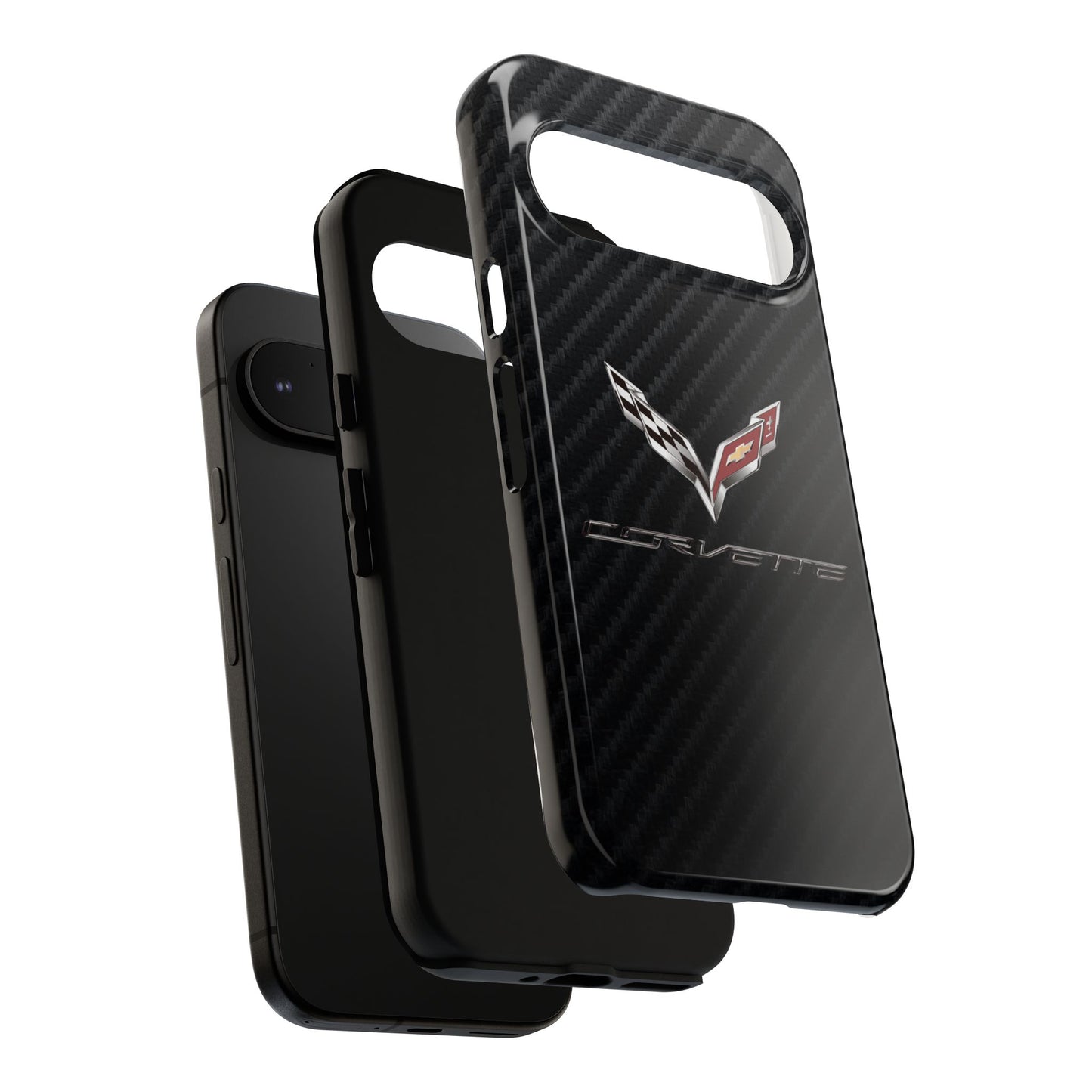 Corvette - Carbon Fiber Impact Resistant Phone Case