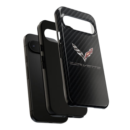 Corvette - Carbon Fiber Impact Resistant Phone Case