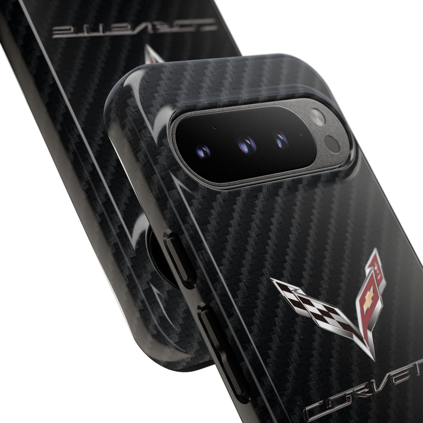Corvette - Carbon Fiber Impact Resistant Phone Case