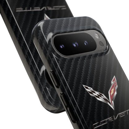 Corvette - Carbon Fiber Impact Resistant Phone Case